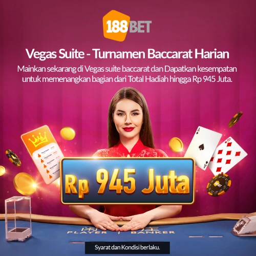 Turnamen Harian Vegas Suite - 188BET